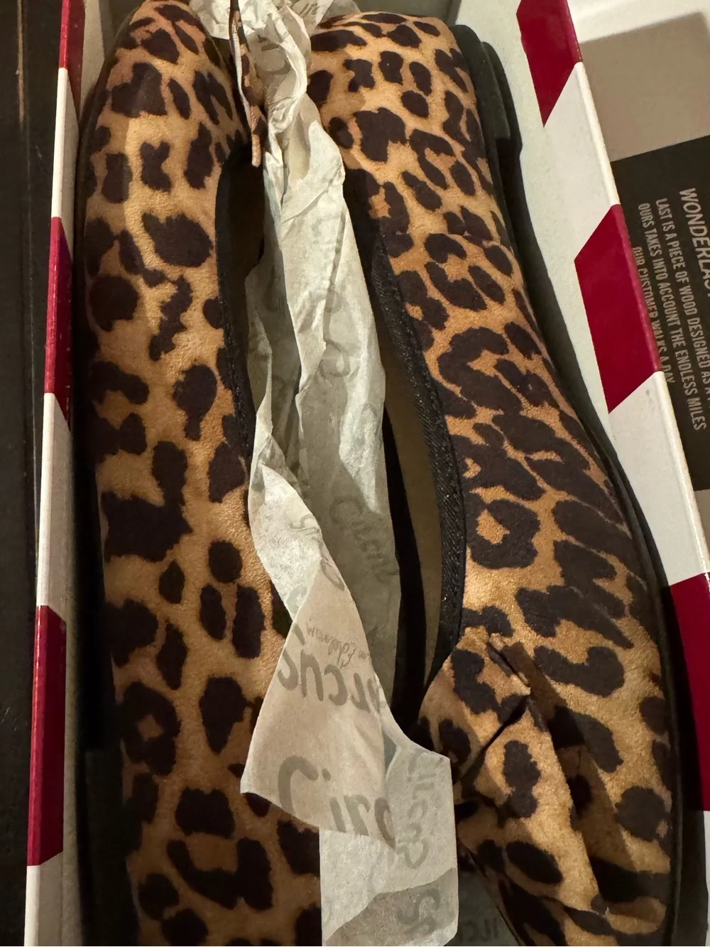 Circus by Sam Edelman Leopard Print Bow Ballet Flats - Picture 8 of 8